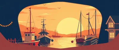 Illustration for: Six Weeks Since the Harbour Opened